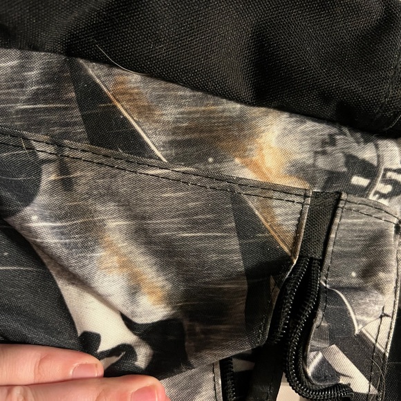 Nightmare before Christmas Jack skellington backpack with hood - Picture 2 of 5